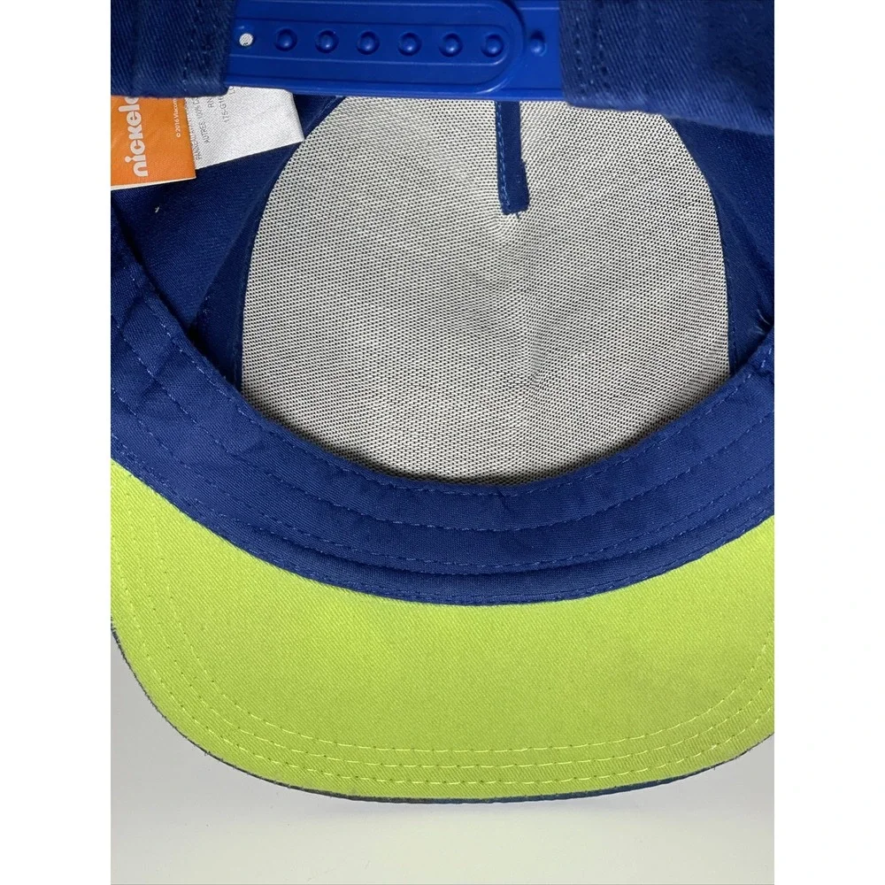 Nickelodeon Teenage Mutant Ninja Turtles Kids Blue Snapback Hat TMNT 2016 Logo